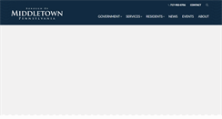 Desktop Screenshot of middletownborough.com